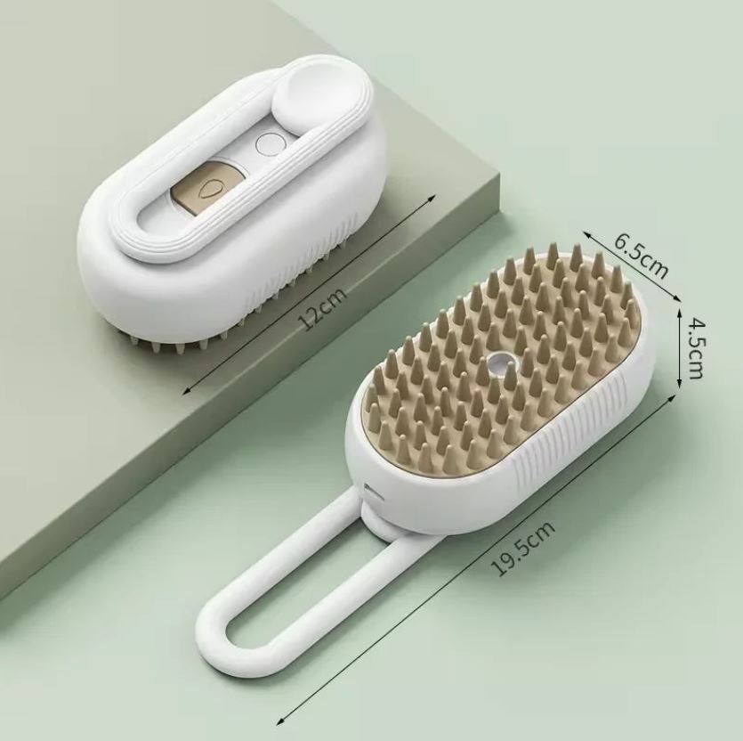 Brosse Vapeur Anti-Poils pour Chats et Chiens
